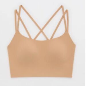 AERIE Seamless Tan Bralette NWOT